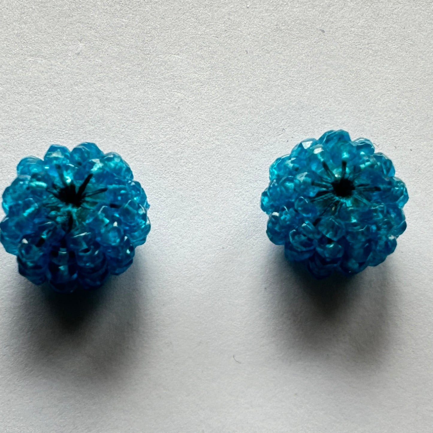 Apatite Pair With Raised Pearls Set of 2