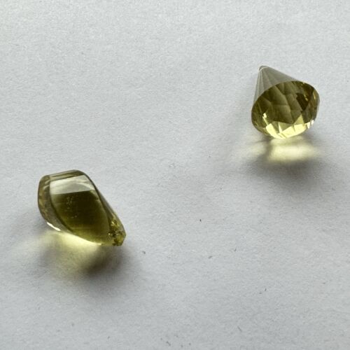 Beautiful Fancy Yellow Citrine In A Rare Cut With Inclusions