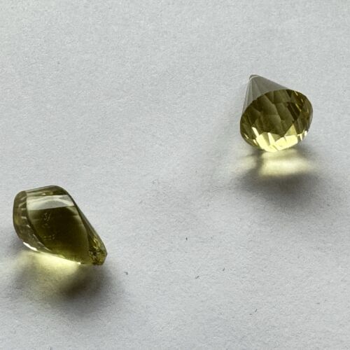 Beautiful Fancy Yellow Citrine In A Rare Cut With Inclusions