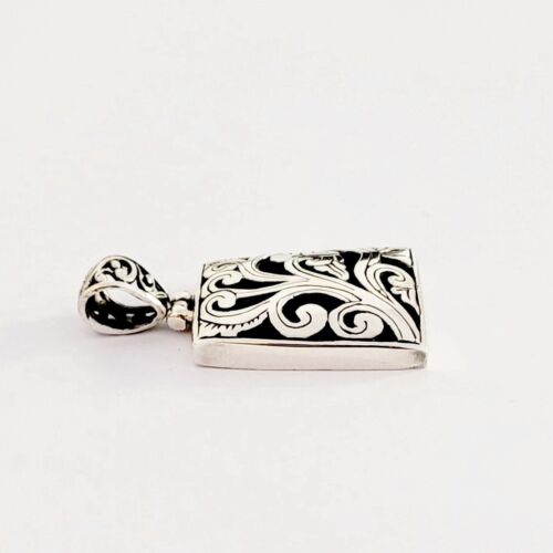 Pendant Made Of 925 Sterling Silver With Antique Design, A Rare Find, 30 x 29mm