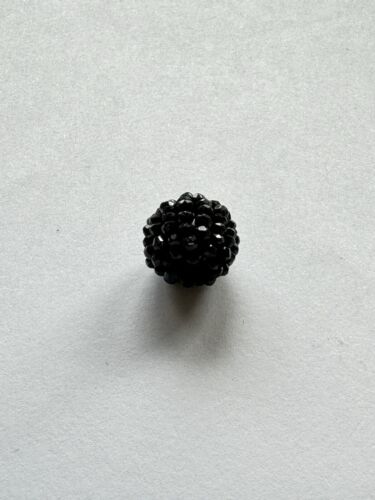 Black Spinel Pair Made In A Flower For Rare Jewelry Make