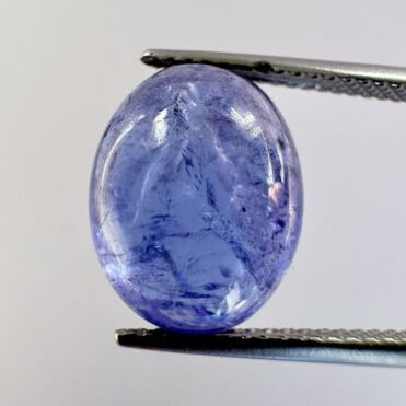 Clarity and Strength United In One Stone Tanzanite 12,24mm x 9,76mm 6.65cts