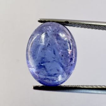 Clarity and Strength United In One Stone Tanzanite 12,24mm x 9,76mm 6.65cts
