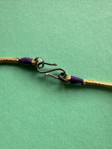 Beautiful Necklace With Faceted Amethyst Drops - Fancy Cut
