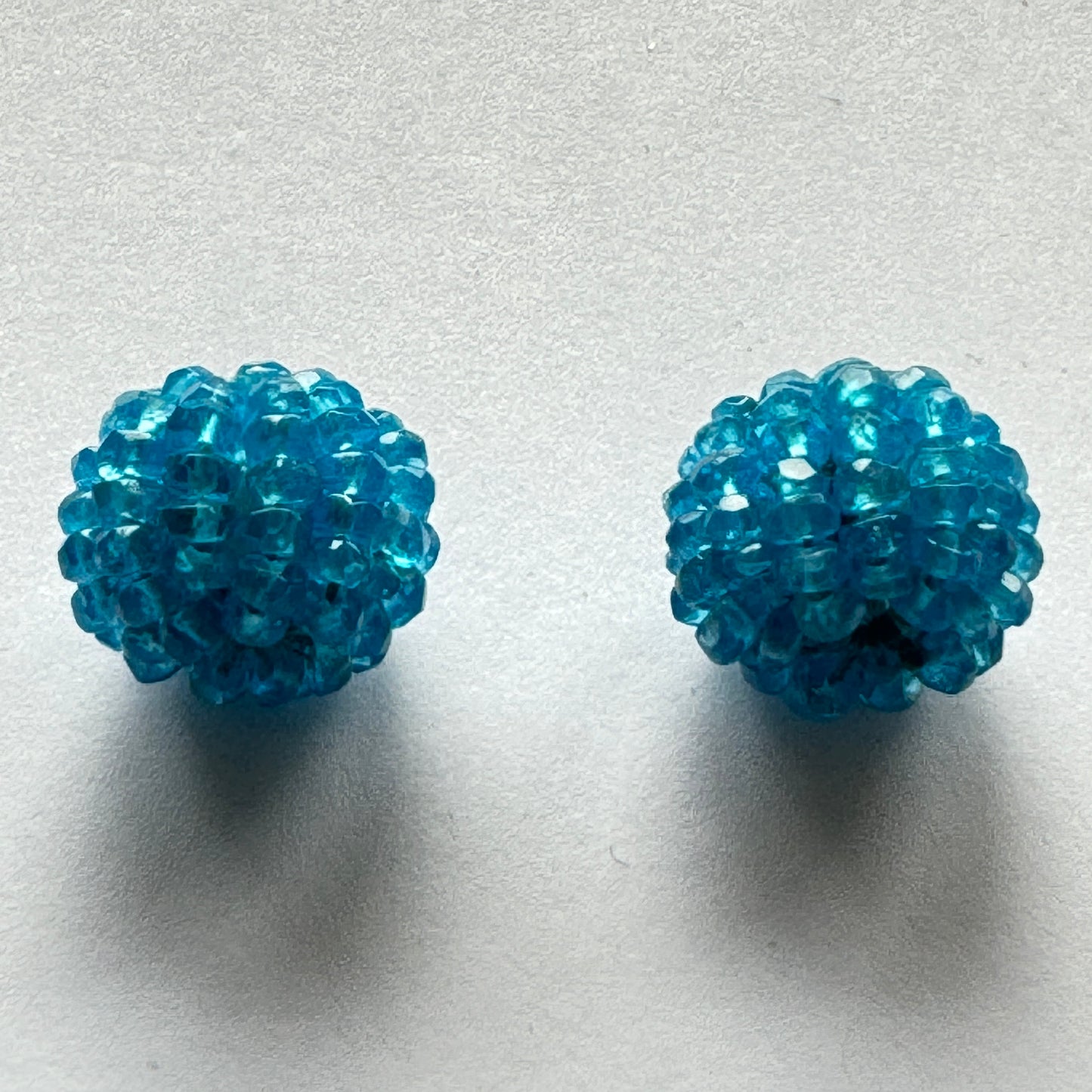 Apatite Pair With Raised Pearls Set of 2