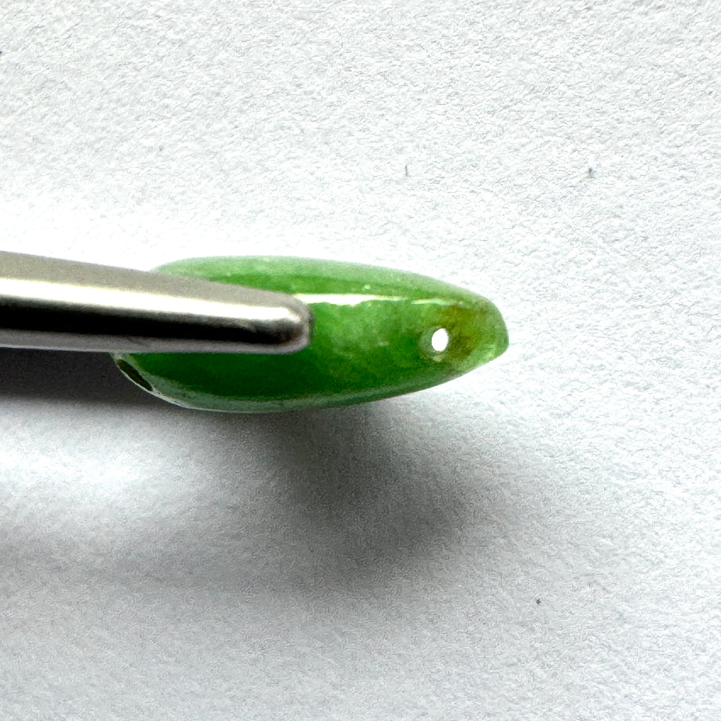 15 Pieces Wonderful Green Tsavorite Drops Loose Beads 3.5mm -5.5mm