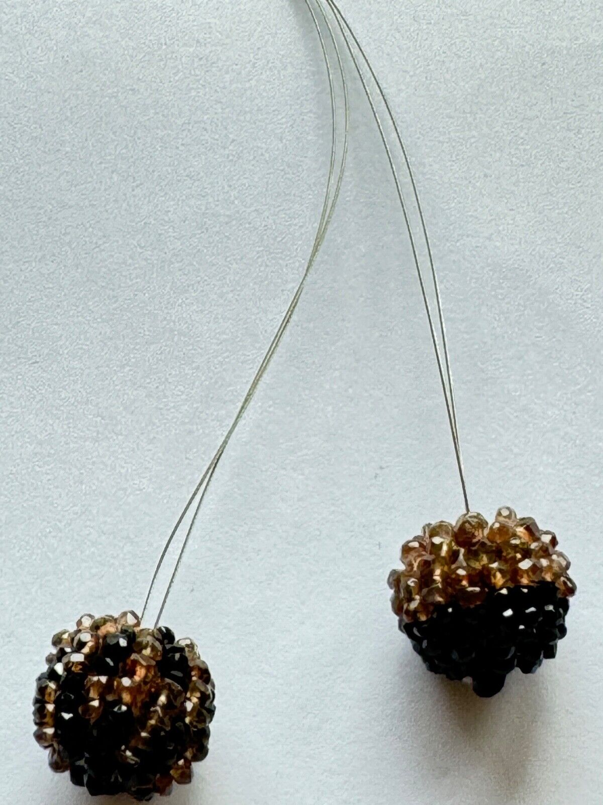 Gemstone Couple With Raised Pearls In A Beach, Very Beautiful Couples Apatite And Spinel