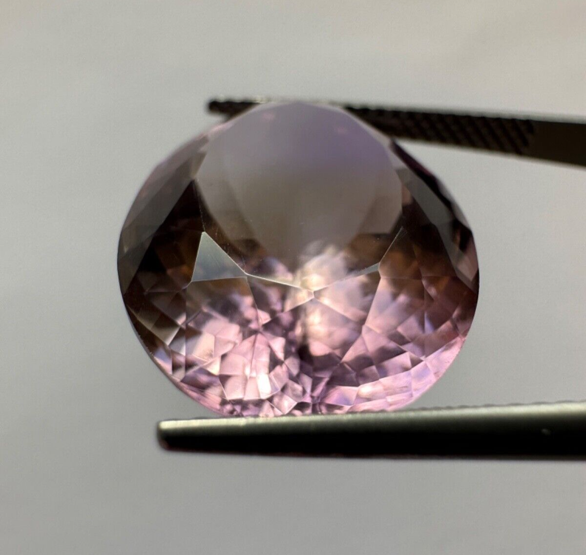 Ametrine A Piece of Nature with Beautiful colour Play 20mm x 15mm 15,09cts
