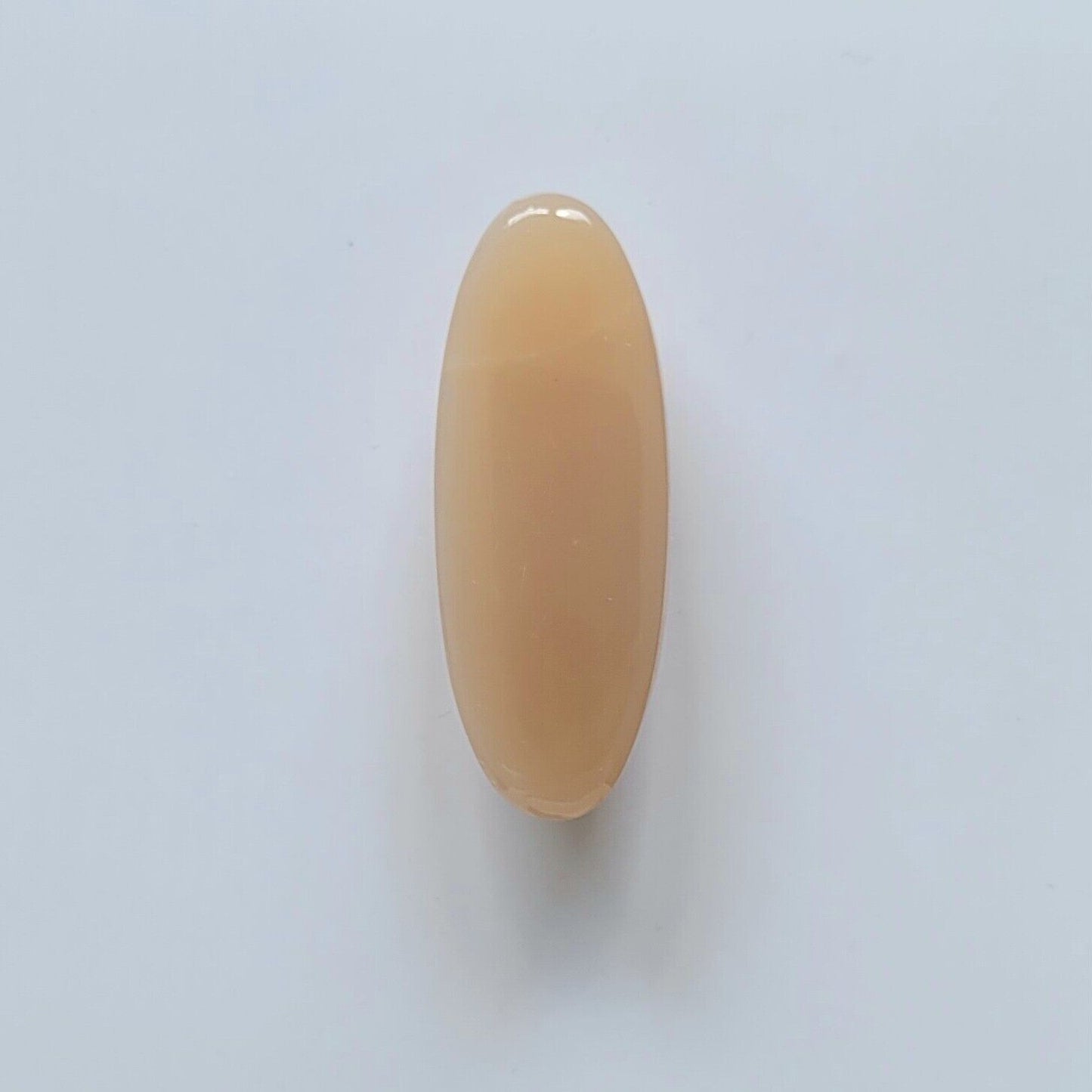 Moonstone Orange Oval Cabochon Shiny Gemstones 40.5 x 15.3 mm 61,04 Carats