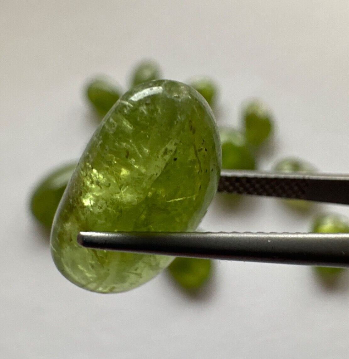 Fascinating Tsavolite Loose Beads Drilled to get creative