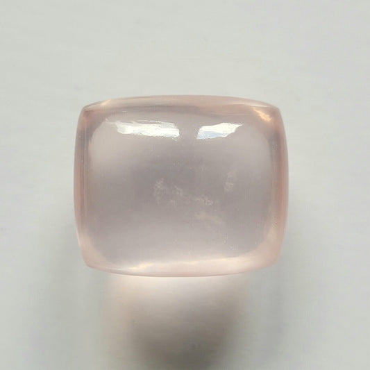 Pink Quartz Natural Pink Cushion Cabochon 24.3 x 20.7 mm 71.39 Carat