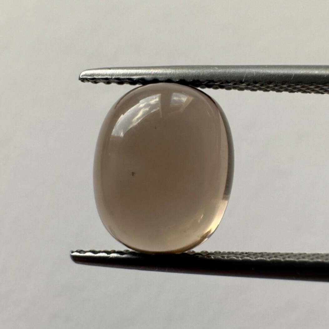 Rauchtopas Cabochon Oval 11,12mm x 0,09mm 3,96cts