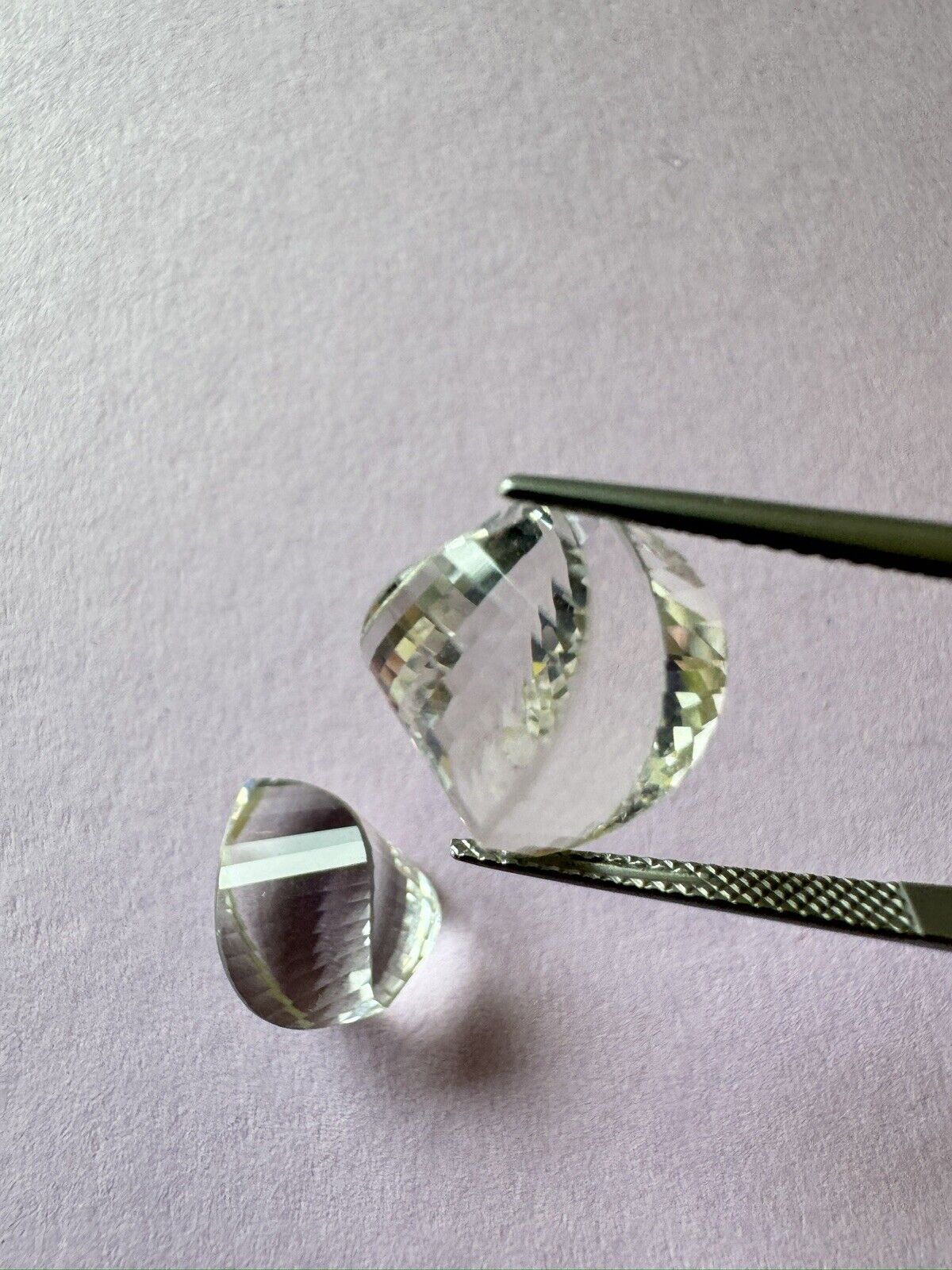 Rock Crystal with Beautiful Play of Light Fancy Cut 2 - 20,70cts