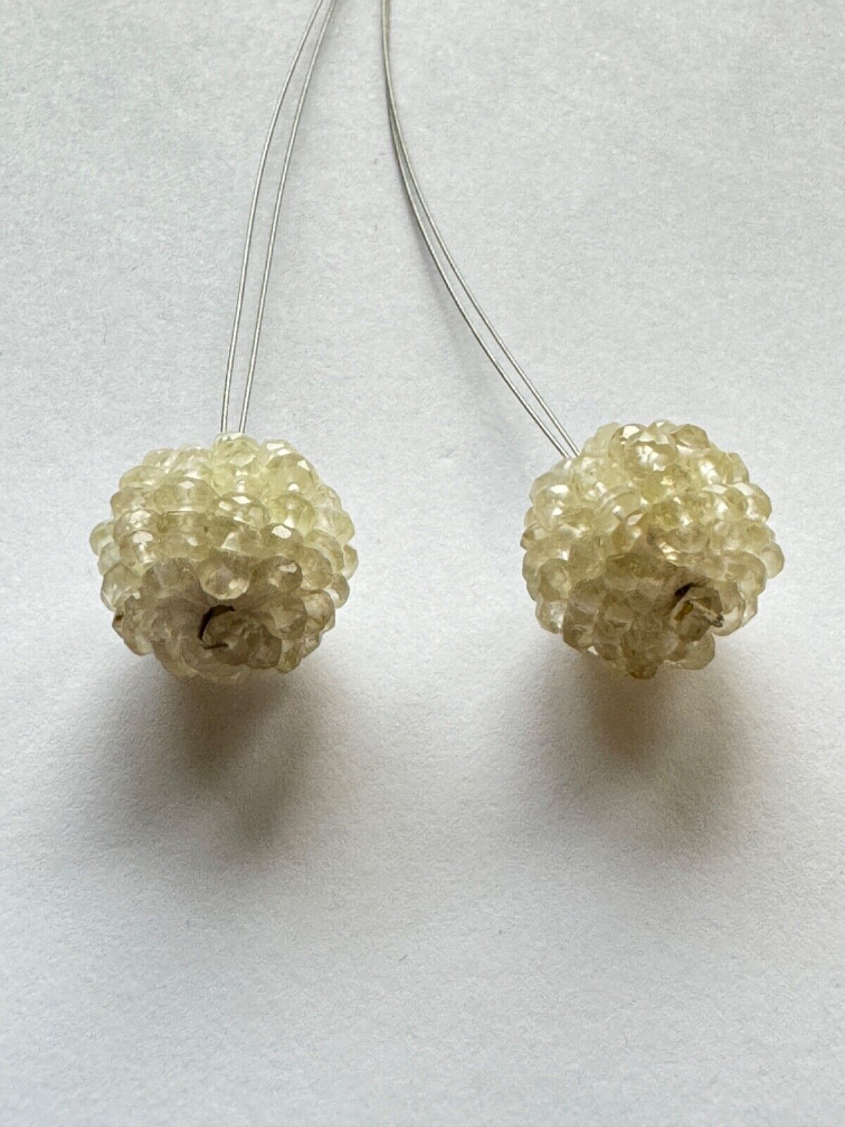 Gemstone Couple With Raised Pearls In A Beach, Very Beautiful Couples Apatite And Spinel