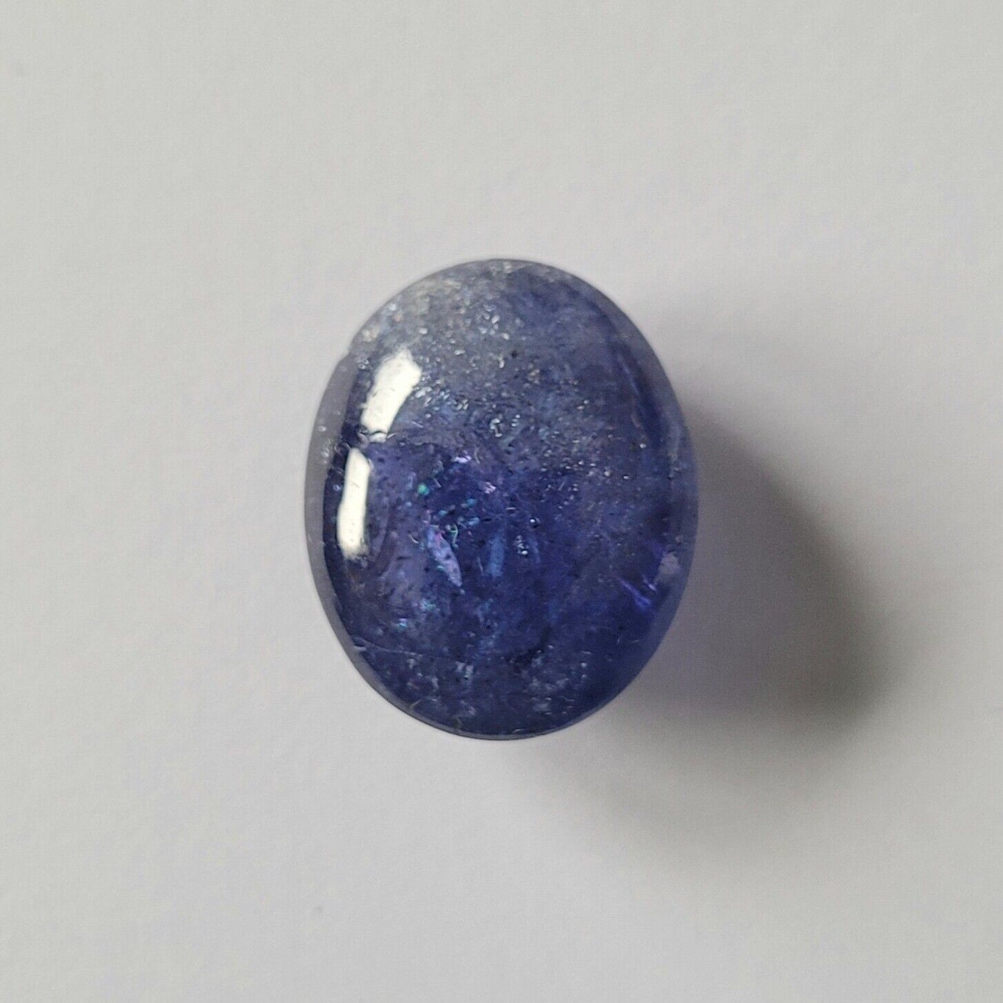 Tanzanite Natural Blue Cabochon 19.6 x16 mm 29,03 Carats Genuine From Tanzania