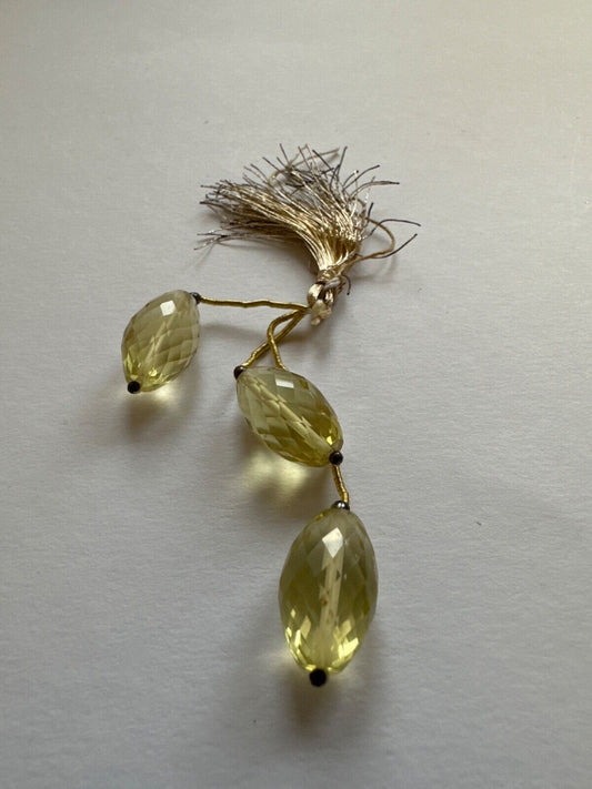 Citrine as a luminous highlight and radiant accent 17,10mm x 10,45mm