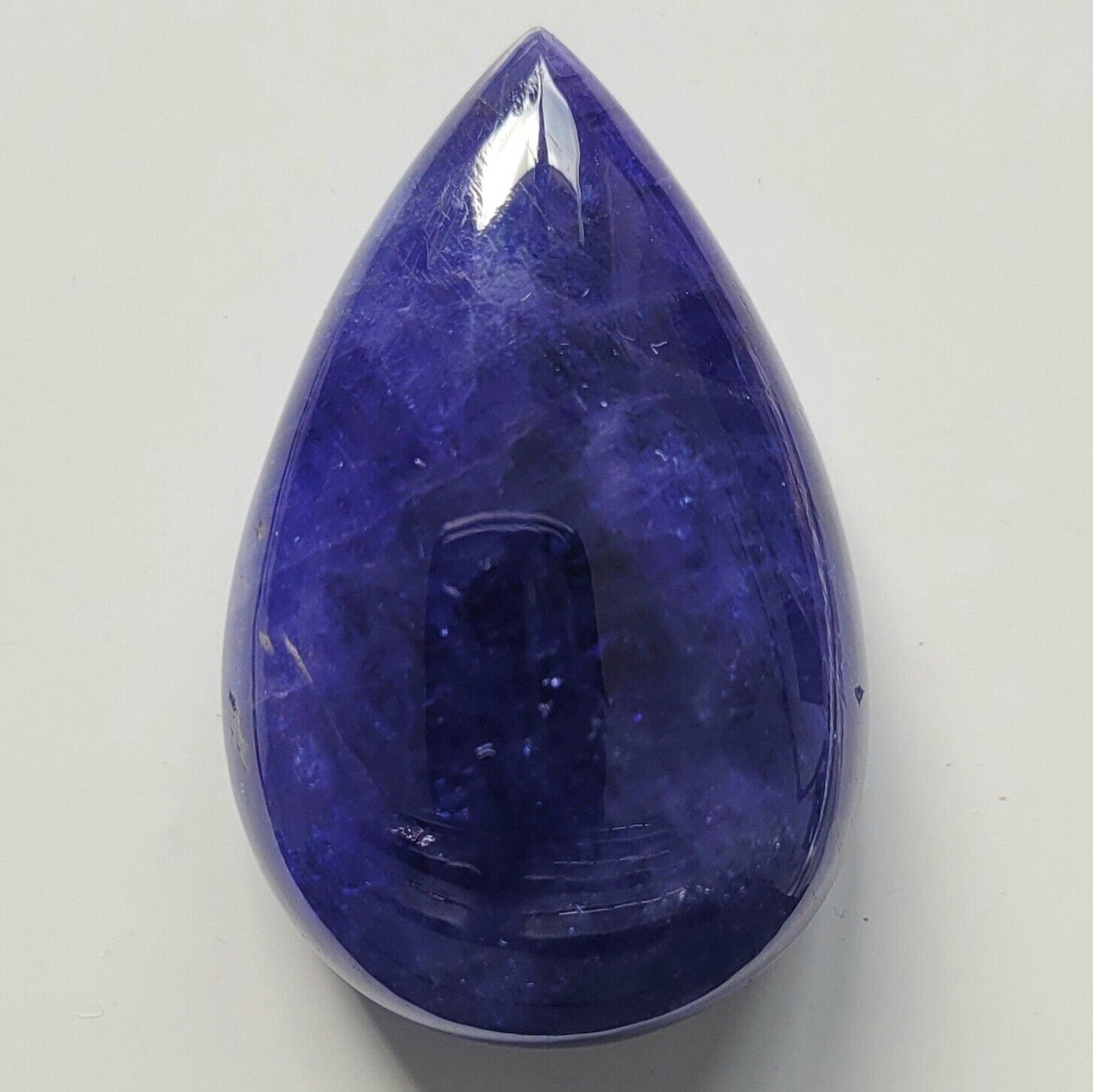 Tanzanite Natural Blue Drop Cabochon 47.8 x 30.5mm 190.89 Carat From Tanzania