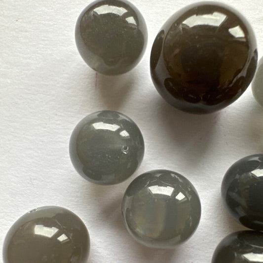 Grey Moonstone Round Beads – view 2 of 4