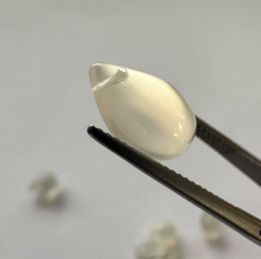 Variety Pack Beautiful Drops Loose Beads White Moonstone Drilled