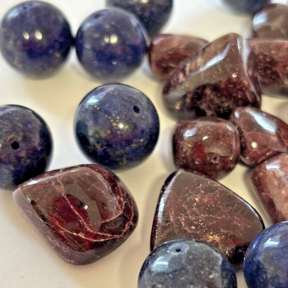 Purple Ruby Beads – view 4 of 4