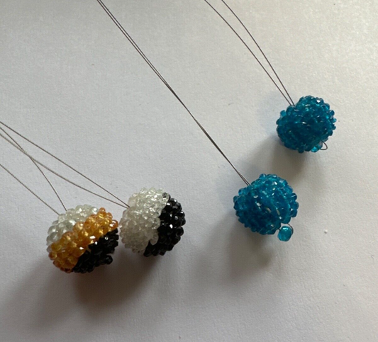 Gemstone Couple With Raised Pearls In A Beach, Very Beautiful Couples Apatite And Spinel