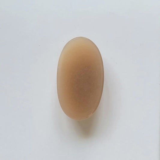 Moonstone Brown Oval Cabochon Shiny Gemstones 37.8 x 9.5mm 51,39 Carats Real