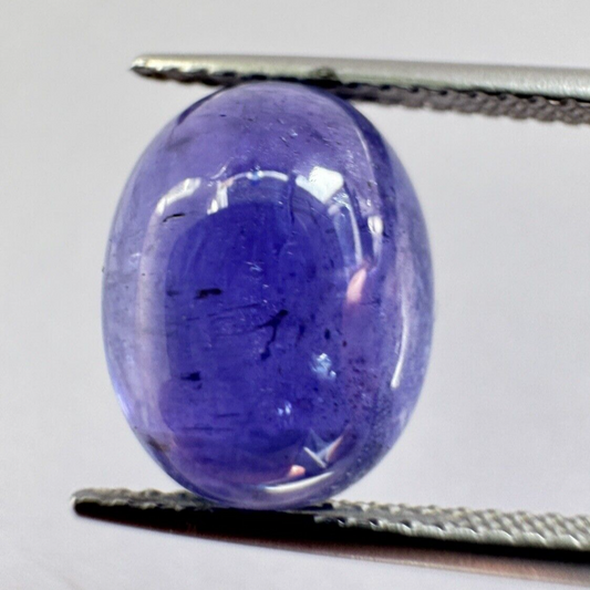 Tanzanite Beauty in Intense Blue 12,86mm x 10,09mm 7,32 Cts
