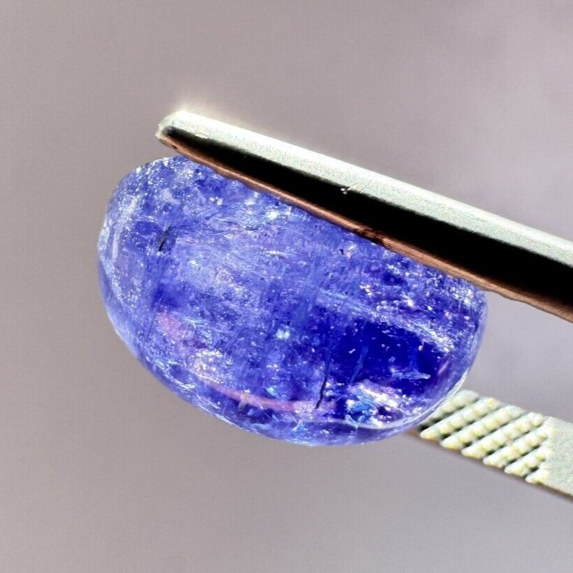 Tanzanite Beauty in Intense Blue 12,86mm x 10,09mm 7,32 Cts
