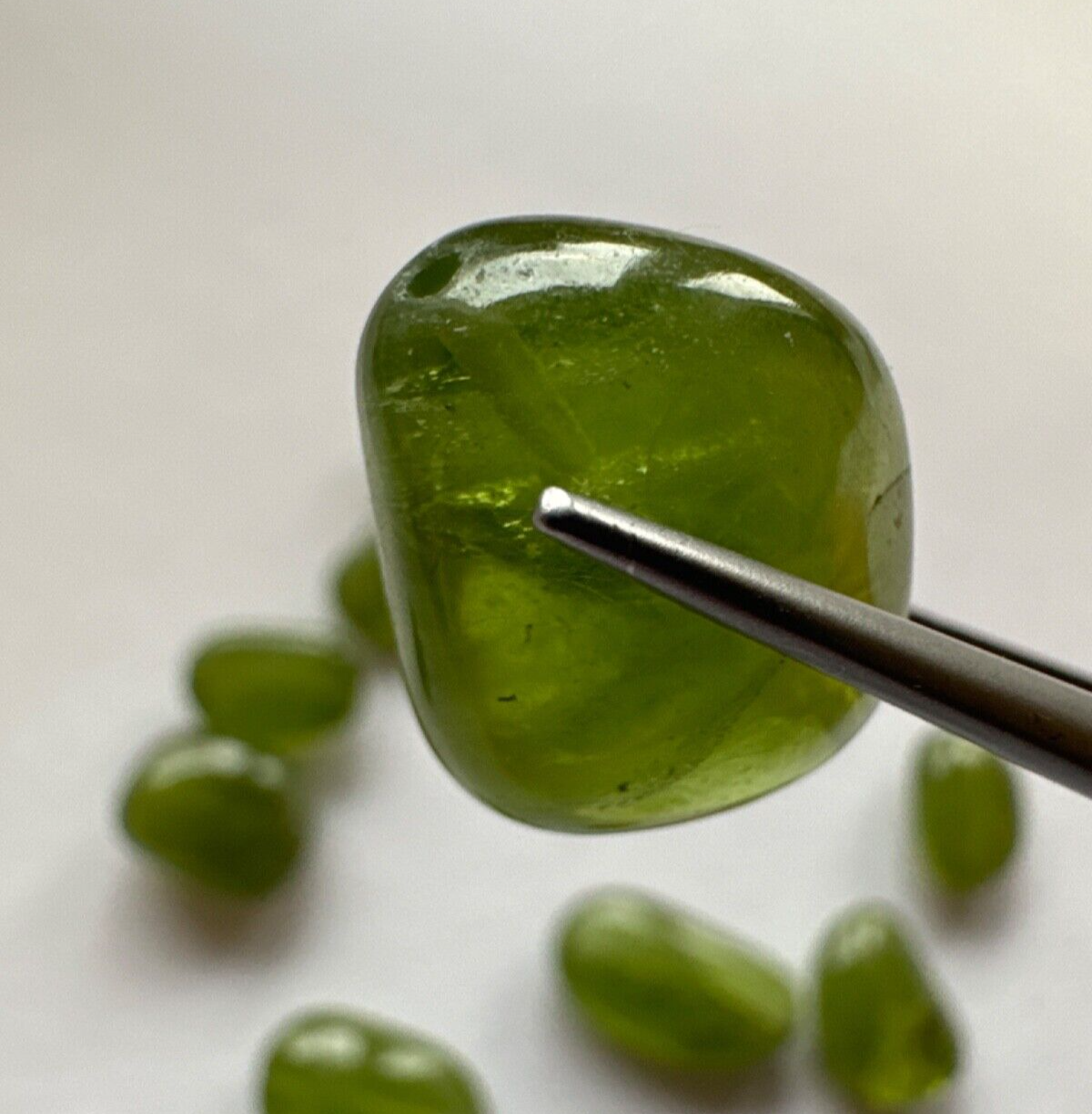 Fascinating Tsavolite Loose Beads Drilled to get creative