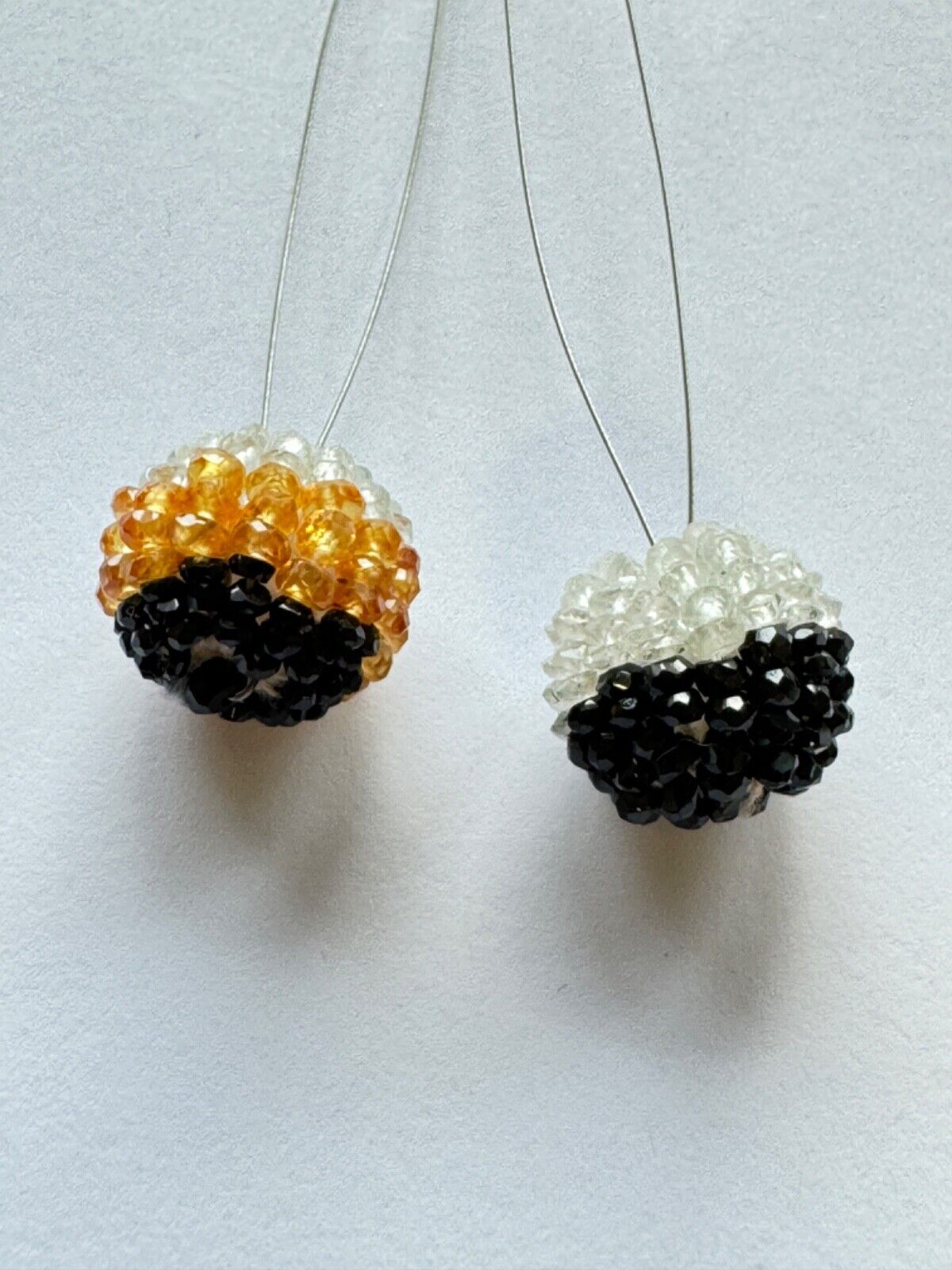 Gemstone Couple With Raised Pearls In A Beach, Very Beautiful Couples Apatite And Spinel