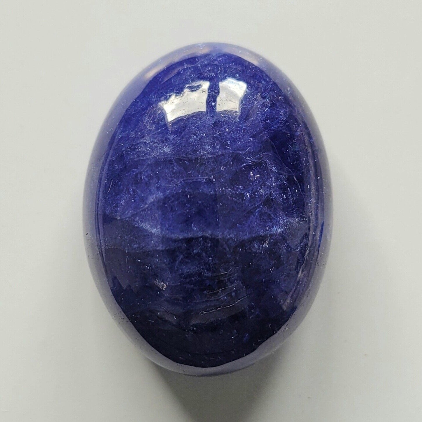 Tanzanite Blue Oval Cabochon Giant Gemstones 40 x 30 x 20 mm 217.82 Carats Good