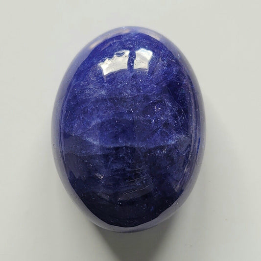 Tansanit Blau Oval Cabochon Riesige Edelsteine 40 x 30 x 20 mm 217,82 Karat Gut
