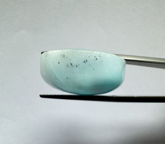 Sky coloured Special Unique Larimar Cabochon 20,19mm x 15,09mm 24,40cts