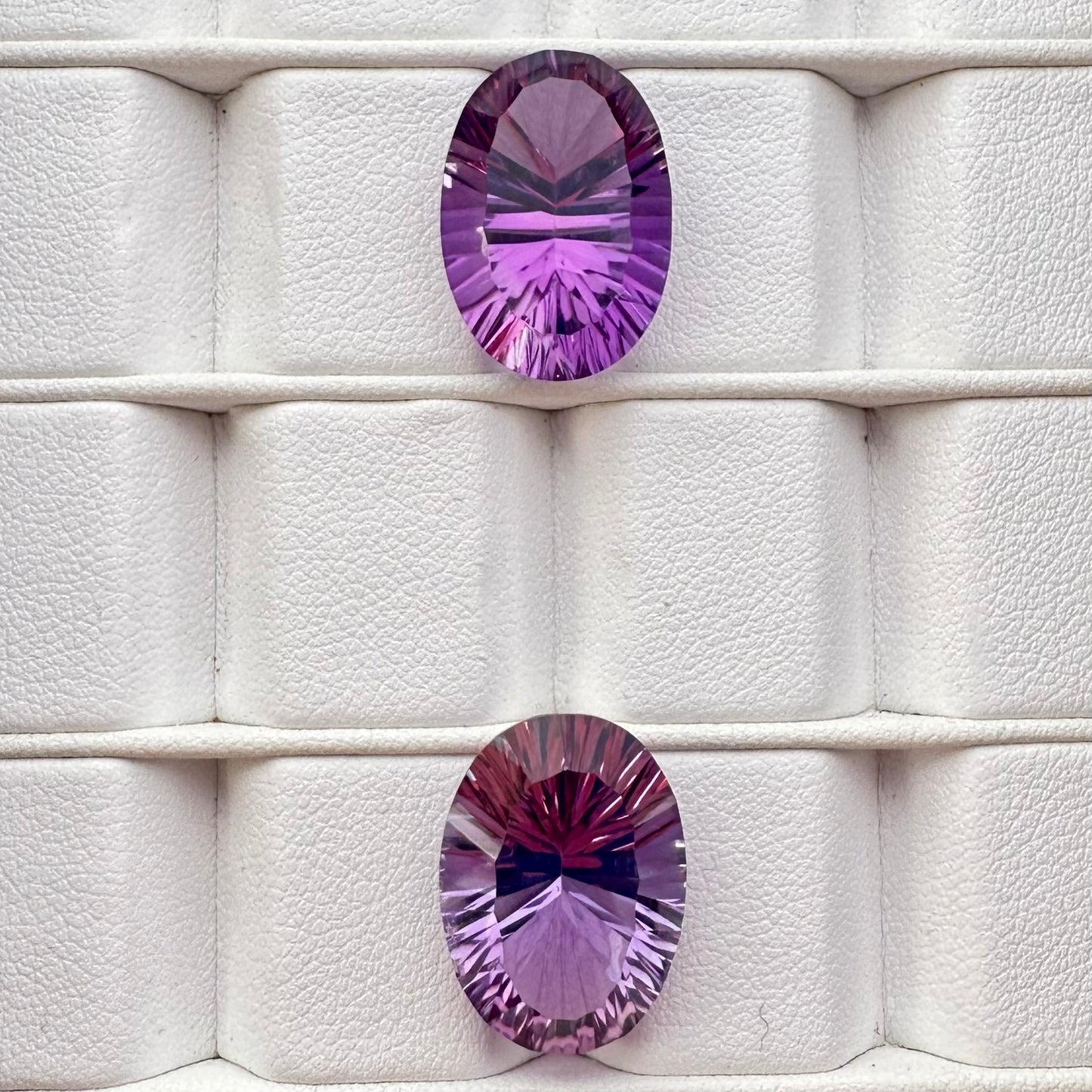 Amethyst Tiefviolett Facettierte Ovale Edelsteine