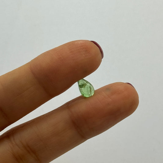 Bright Apple Green Tsavorite with charming natural inclusions -1.21cts