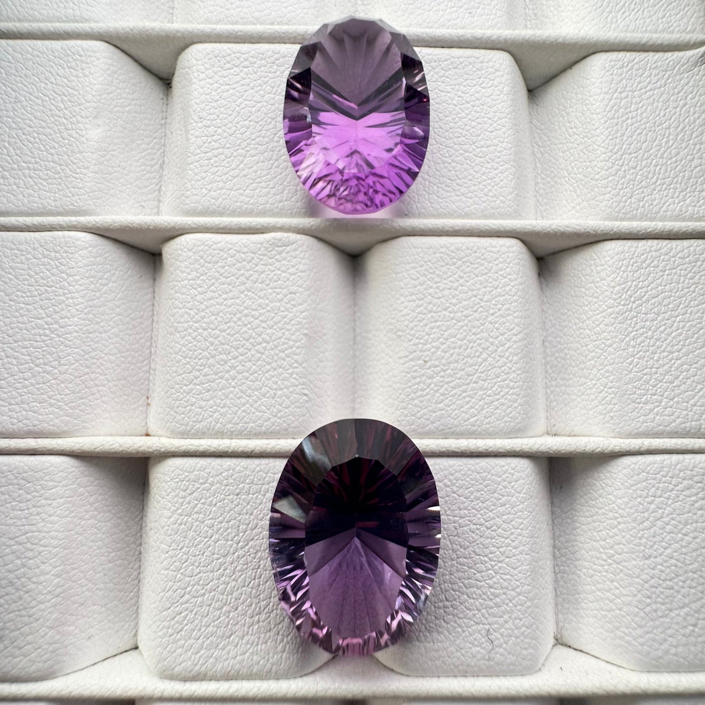 Amethyst Tiefviolett Facettierte Ovale Edelsteine