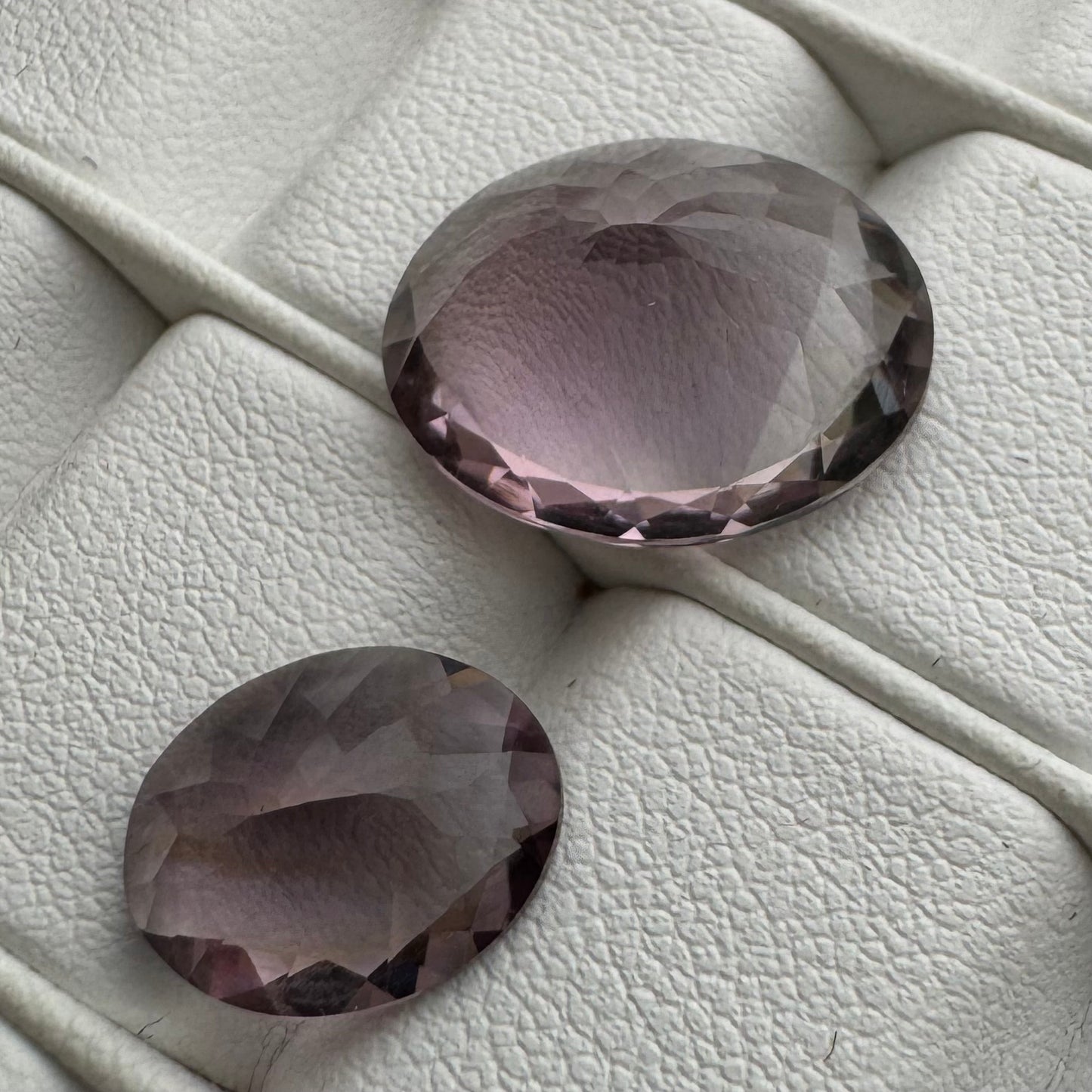 1 piece Amethyst Light Purple Cut Facetted Very Nice A+