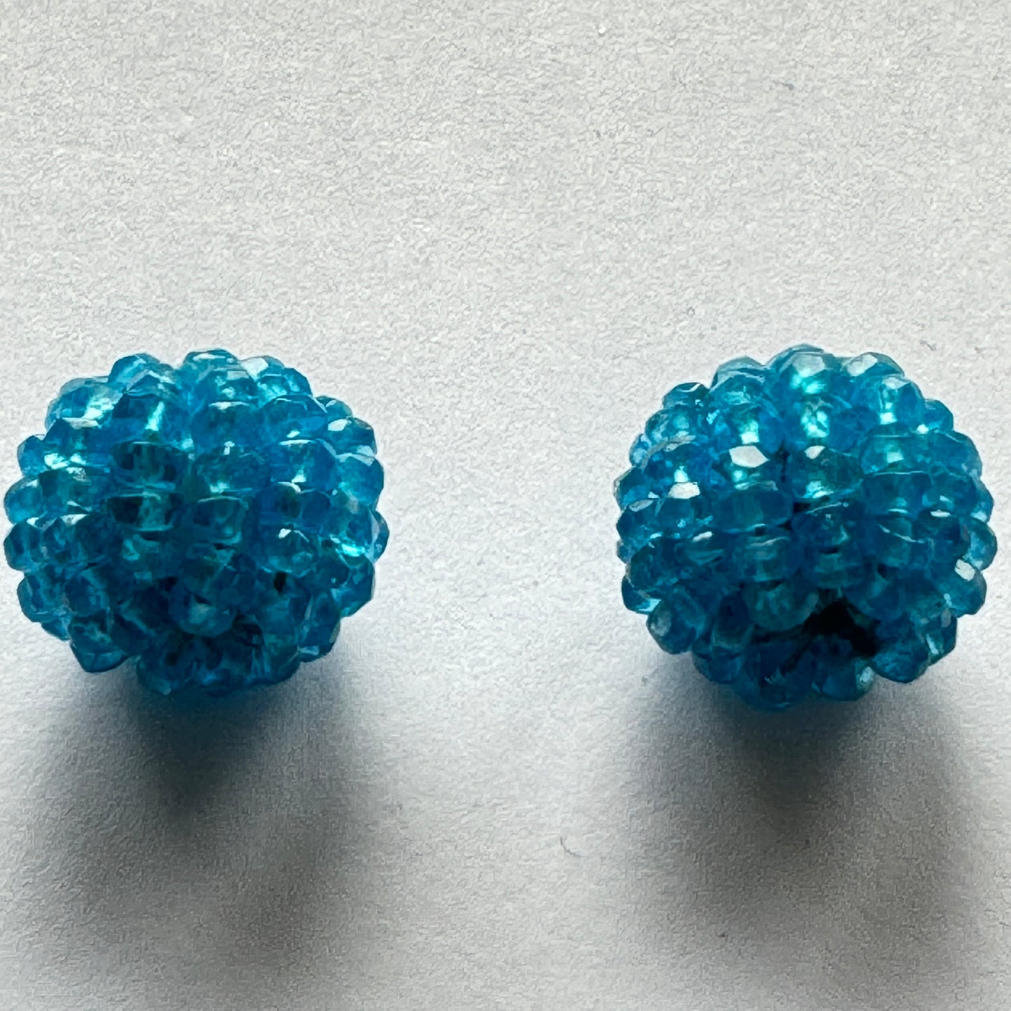 Apatite Pair With Raised Pearls Set of 2