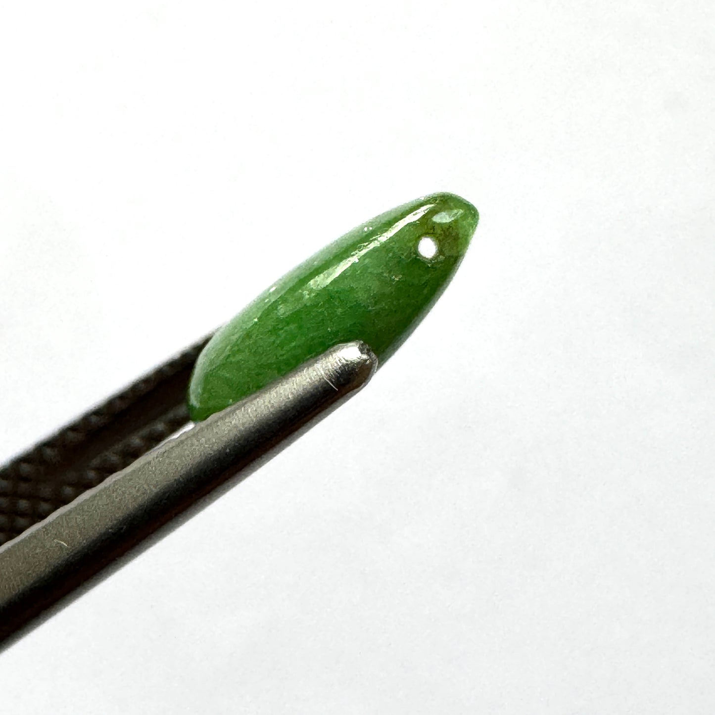 15 Pieces Wonderful Green Tsavorite Drops Loose Beads 3.5mm -5.5mm