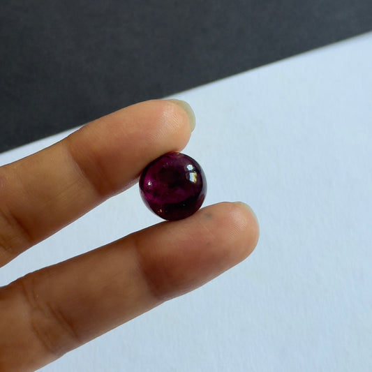 Tourmaline, Dark Red ,14 mm, 12.69 cts