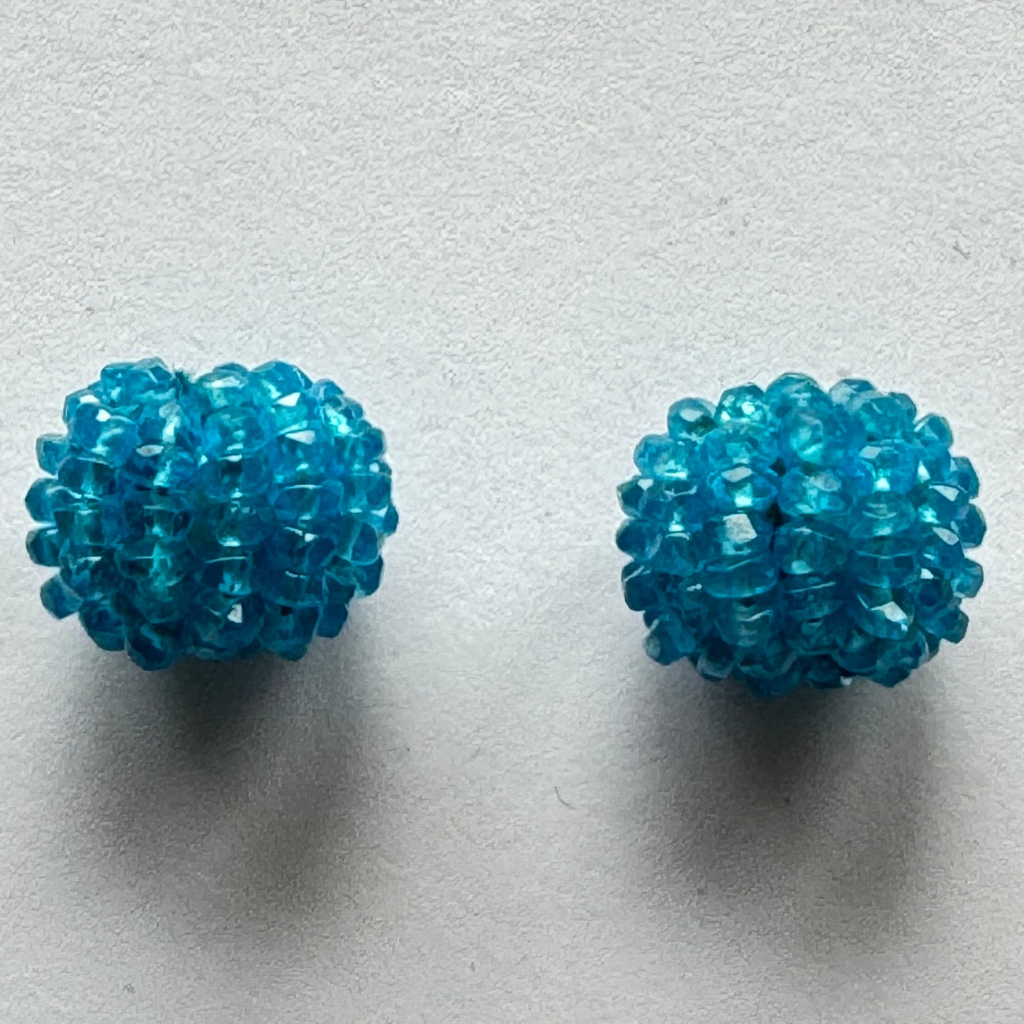 Apatite Pair With Raised Pearls Set of 2
