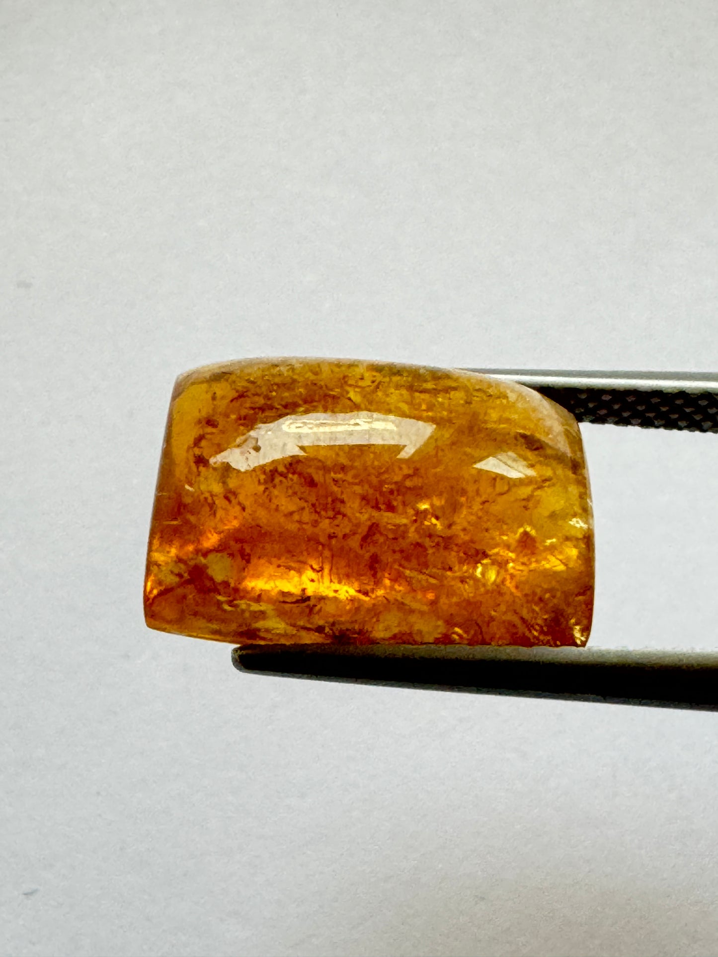 Warm Colour Honey Yellow, Radiant Tourmaline 14x10mm 10,79cts