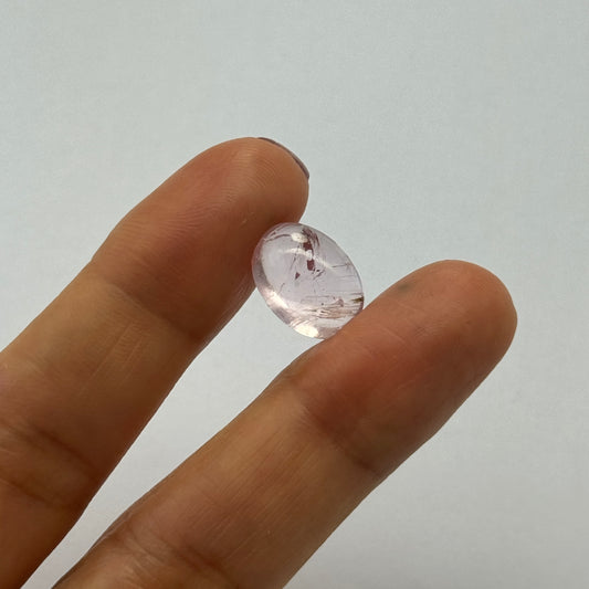 Delightful pink tourmaline cabochon -7,14cts