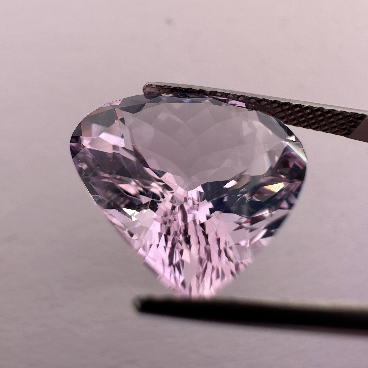 Beautiful Drop Shaped Amethyst in Bright Sparkling Purple
