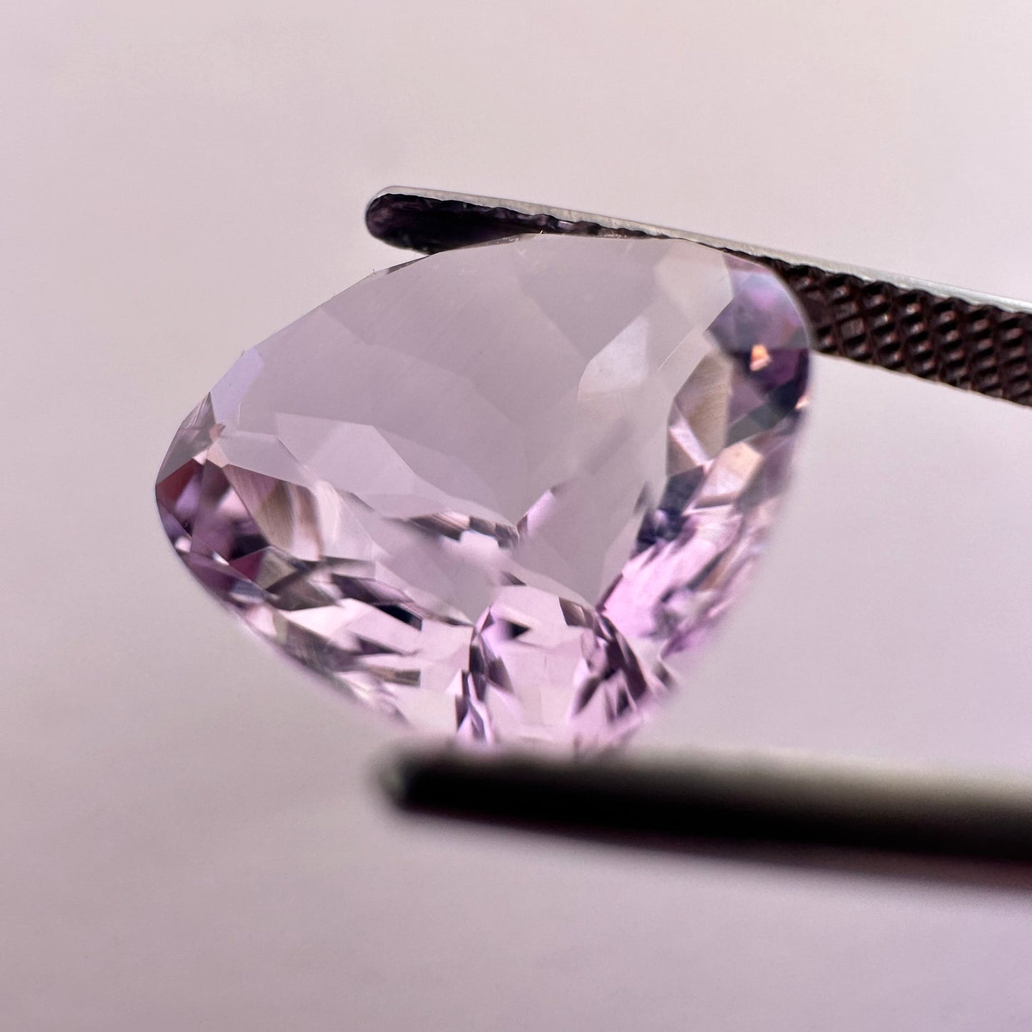 Beautiful Drop Shaped Amethyst in Bright Sparkling Purple