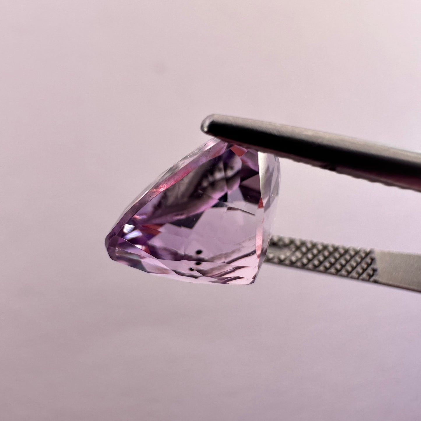 Beautiful Drop Shaped Amethyst in Bright Sparkling Purple
