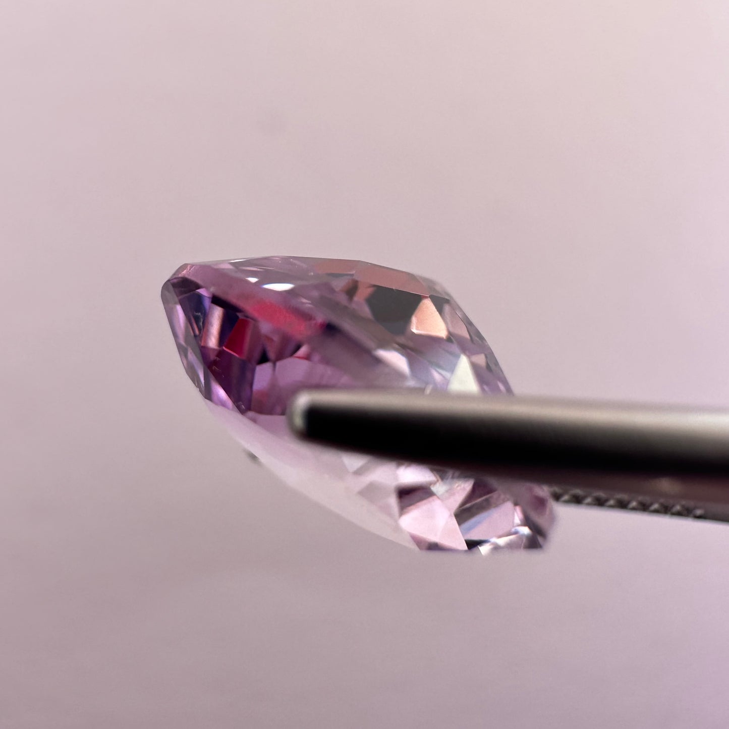 Beautiful Drop Shaped Amethyst in Bright Sparkling Purple