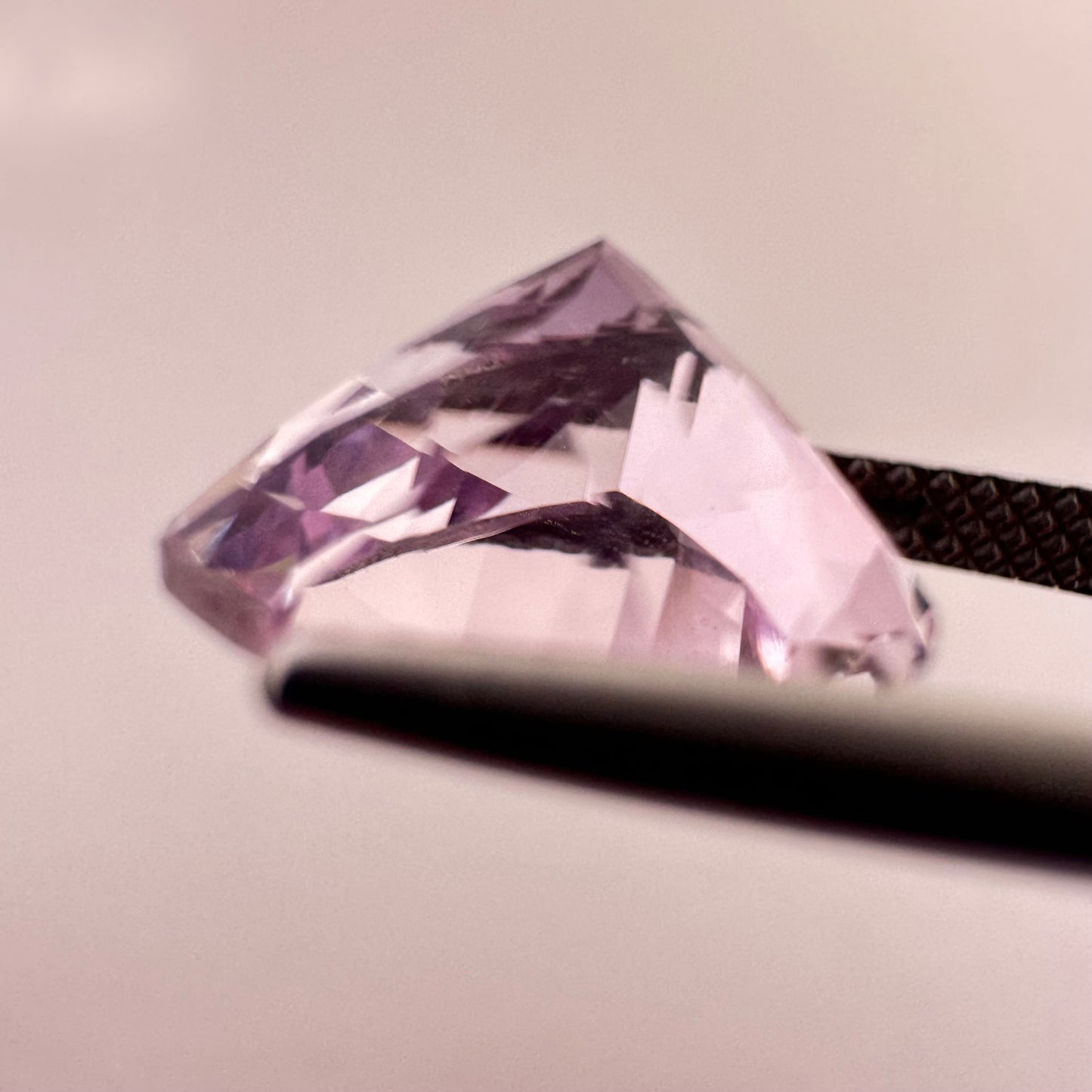 Beautiful Drop Shaped Amethyst in Bright Sparkling Purple