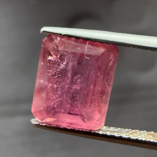 Tourmaline, 3.47 Cts, 10x 8x 5 mem, Rectangle
