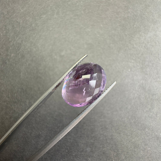 Purple Amethyst Oval Loose Stone, 11.15 ct, 16x12.5 mm – view 2 of 4